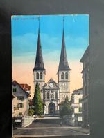 AK  1957 Luzern Hofkirche  (G3220)