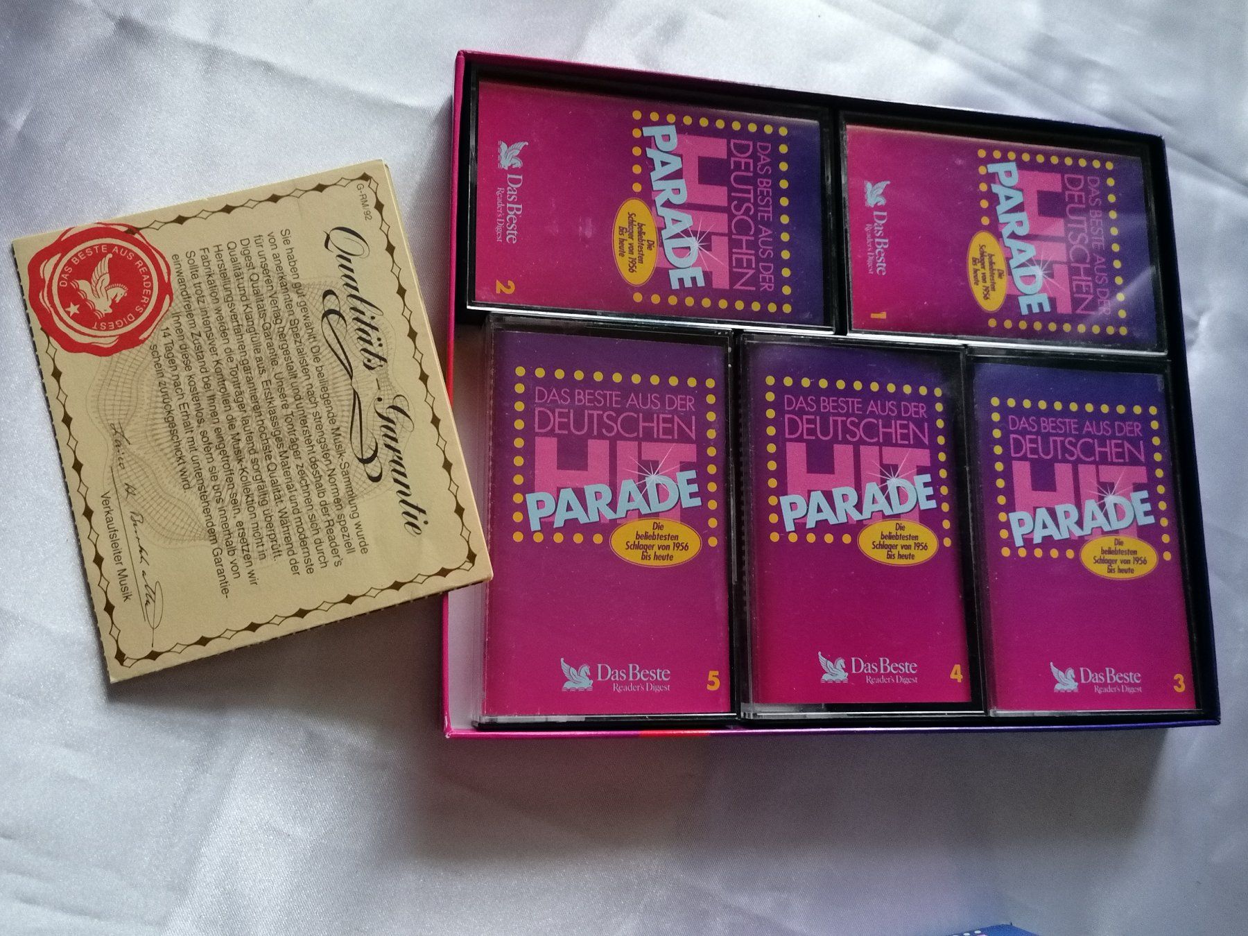 Musicassette: Set Das Beste aus der Deutschen Hitparade – Usato da Binningen venduto da Smile-46 3