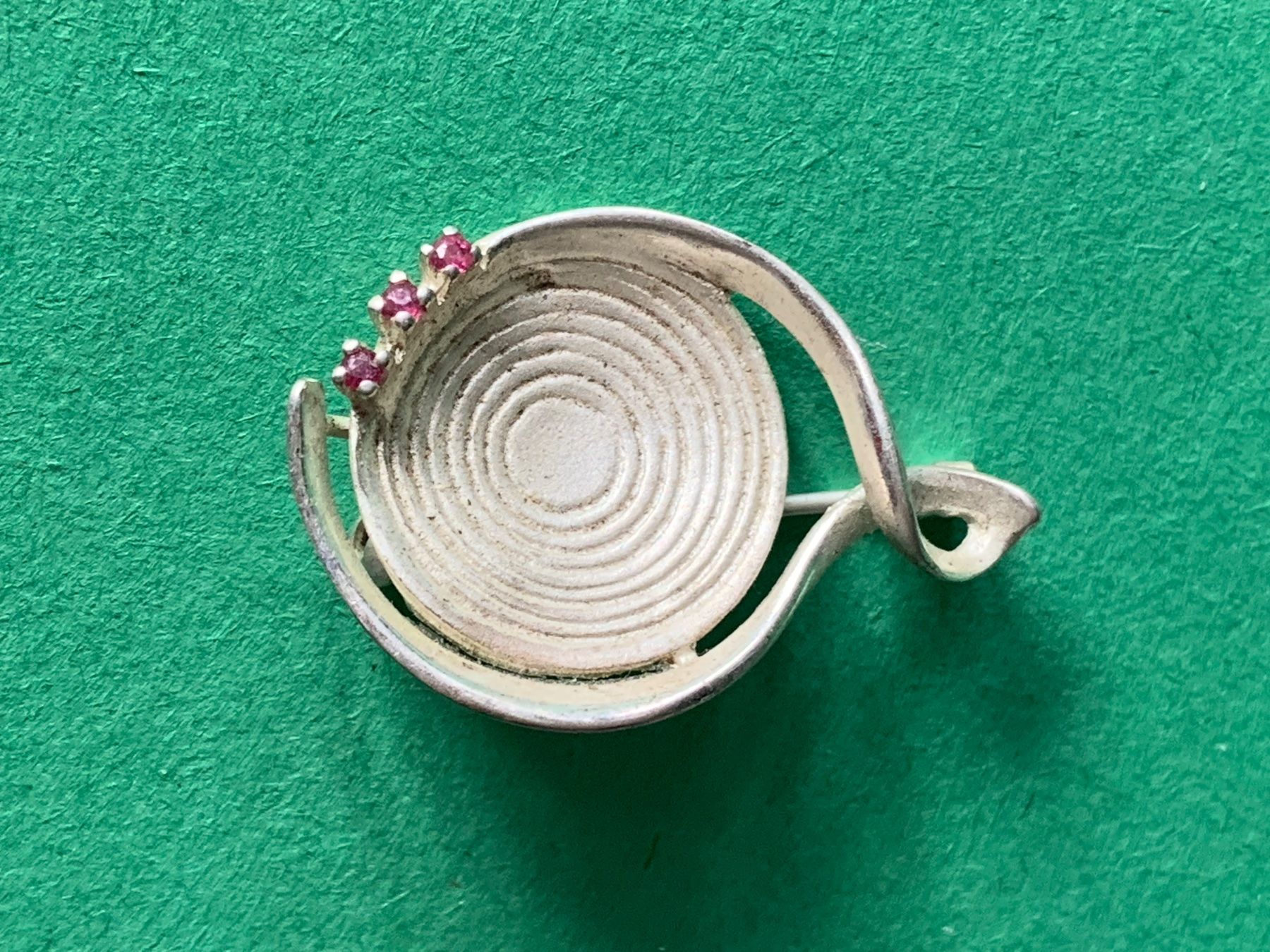 Broches & Aiguilles: Silberbrosche Notenschlüssel abstrakt – D'occasion à Laufen par Bellebellezza 3