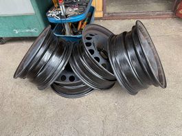 Stahlfelgen 4 Citroen, Peugeot 6,5 JX 16H2 ET20 Felge à19.50