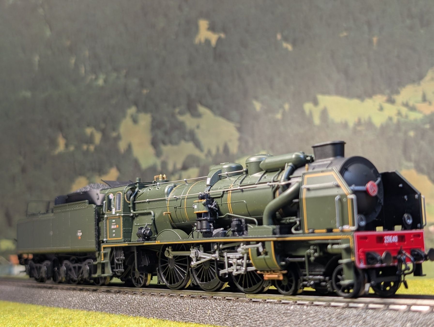Roco Modellini di ferrovie: Roco 79079 Edition _ SNFC Dampflokomotive 231 E 40 _ digital – Usato da Uerikon venduto da Airport68 5