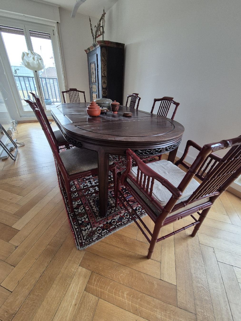 Set di tavolo e panche: table et chaises anciennes – Usato da Chambrelien venduto da Zebz 3