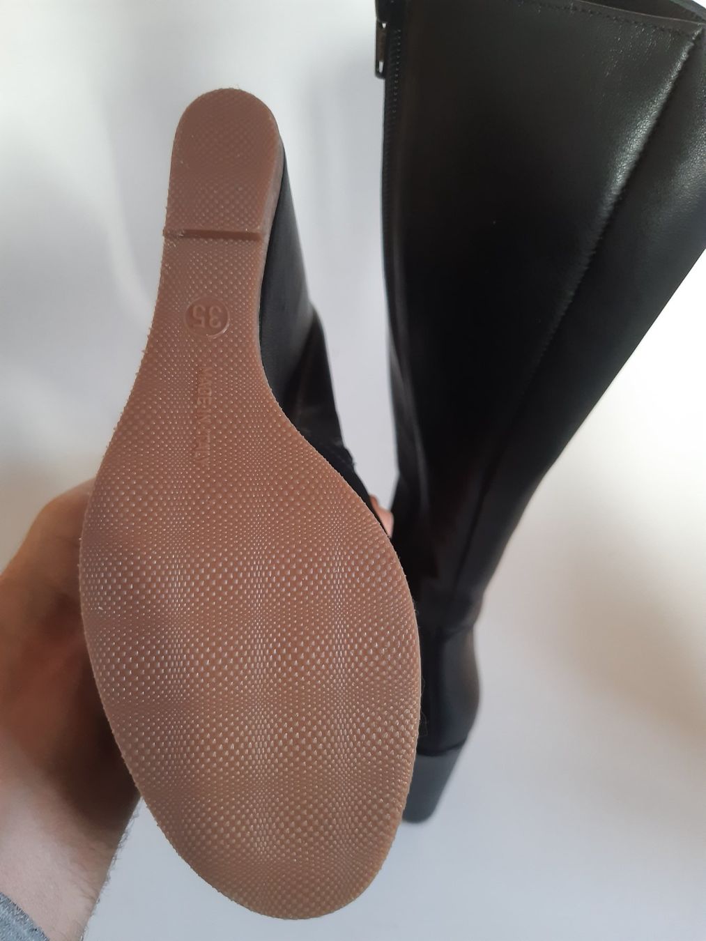 Scarpe da donna: Black real leather Clizia boots size 35 – Usato da Verscio venduto da giamma1985 3