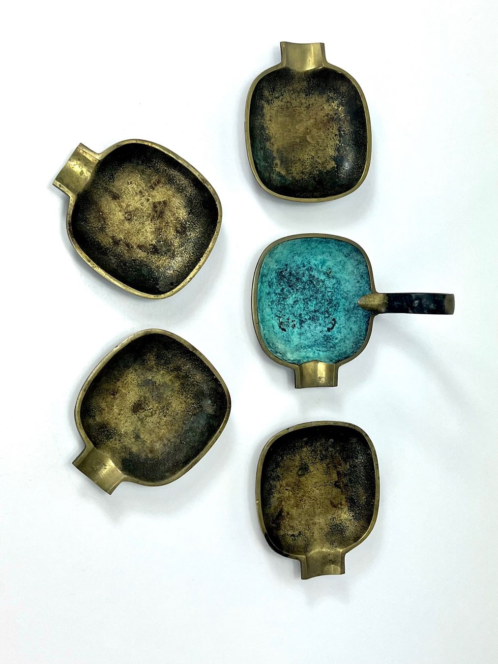 Aschenbecher: Aschenbecher Set Bronze Antik – Gebraucht aus Zürich von Arche_Brockenhaus 2