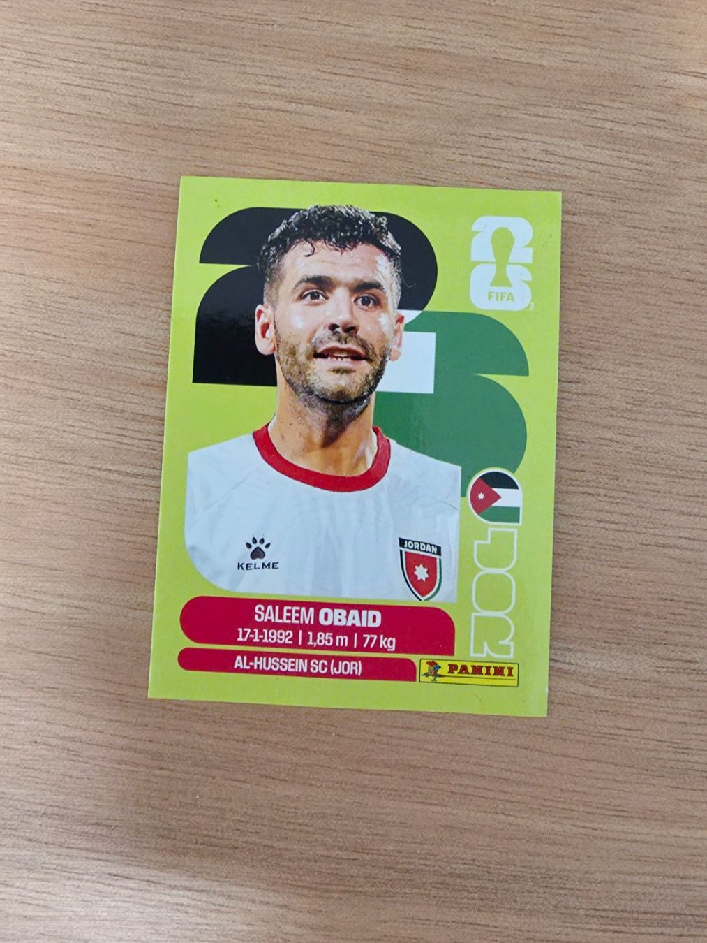 Panini Carte collezionabili: Panini Fifa JOR 7 – Usato da Malters venduto da mat_6102