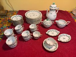 Kaffeeservice Petersilie Herend Hungary 41tlg (12 Personen)