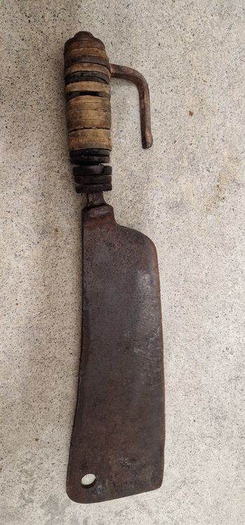 Fleischmesser, Fleischhacker, Beil, Altes Metzgermesser (Gebraucht) in ...