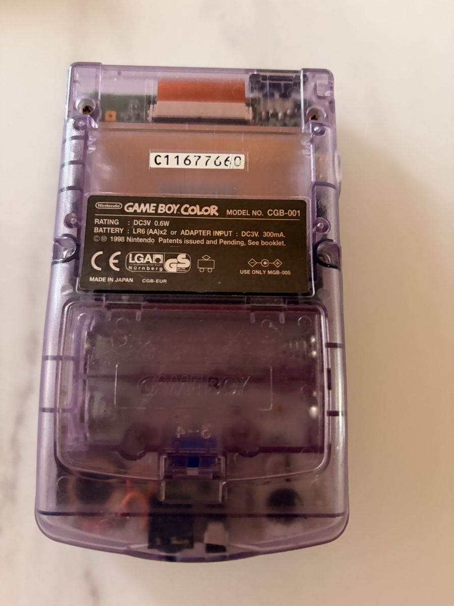Nintendo Consoles: Game Boy Color Atomic Purple mit Tetris – D'occasion à Wangen b. Olten par na_wal 1