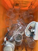 Feldschlösschen Artikel, Krüge, Humpen, Gläser, Aschenbecher