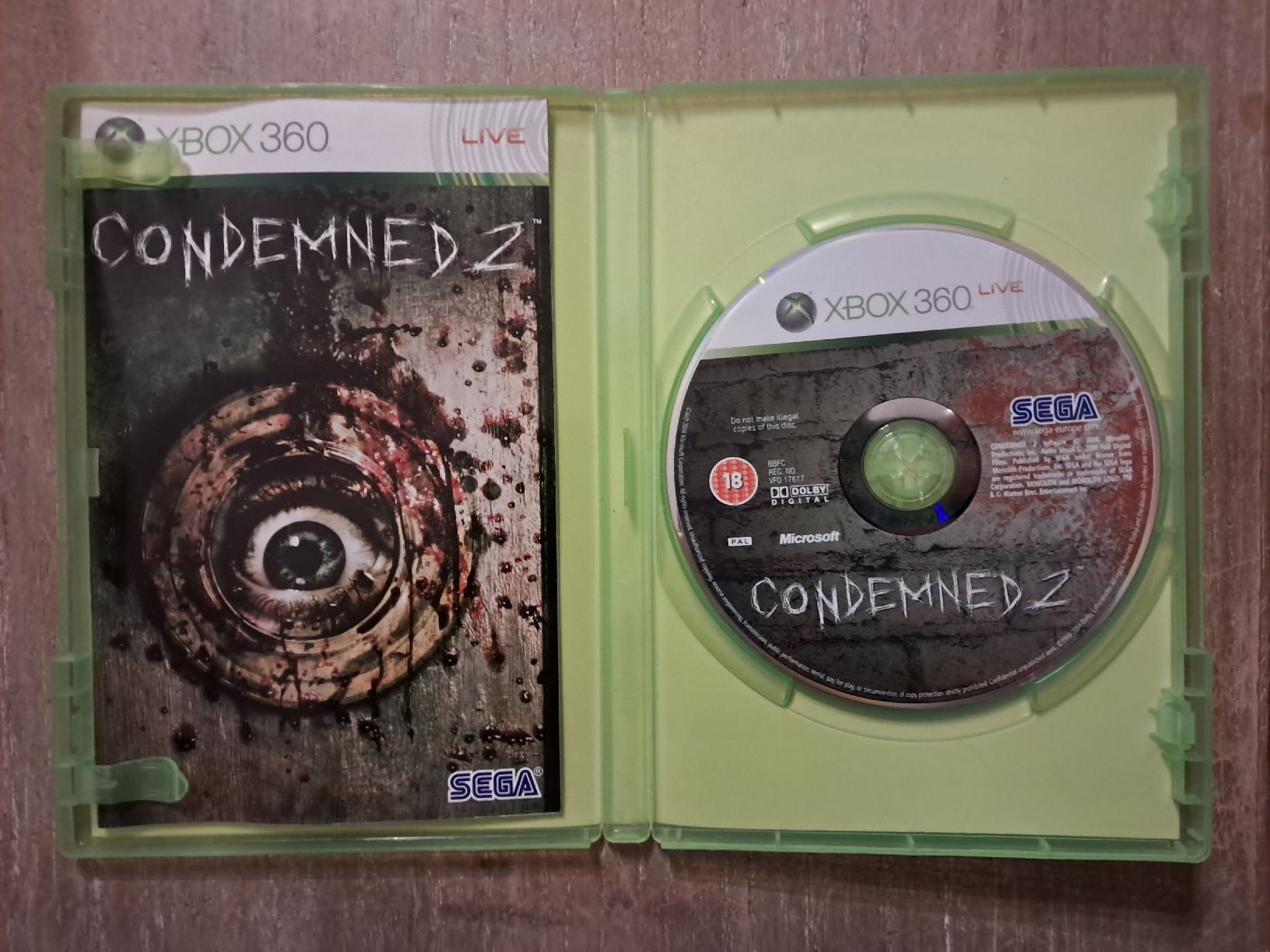 Microsoft Giochi: Condemned 2 - XBox 360 - Uncut – Usato da Eschlikon TG venduto da Rare_Ware 2