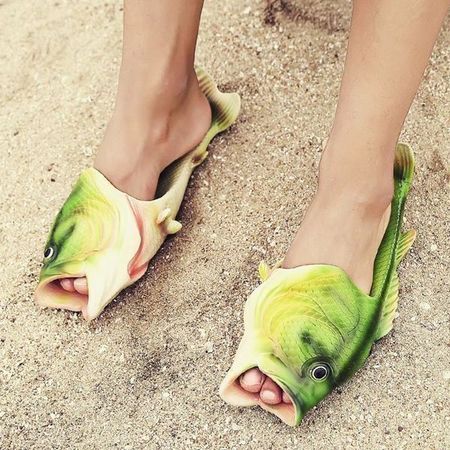 Fisch Sandalen Fisch Schuhe