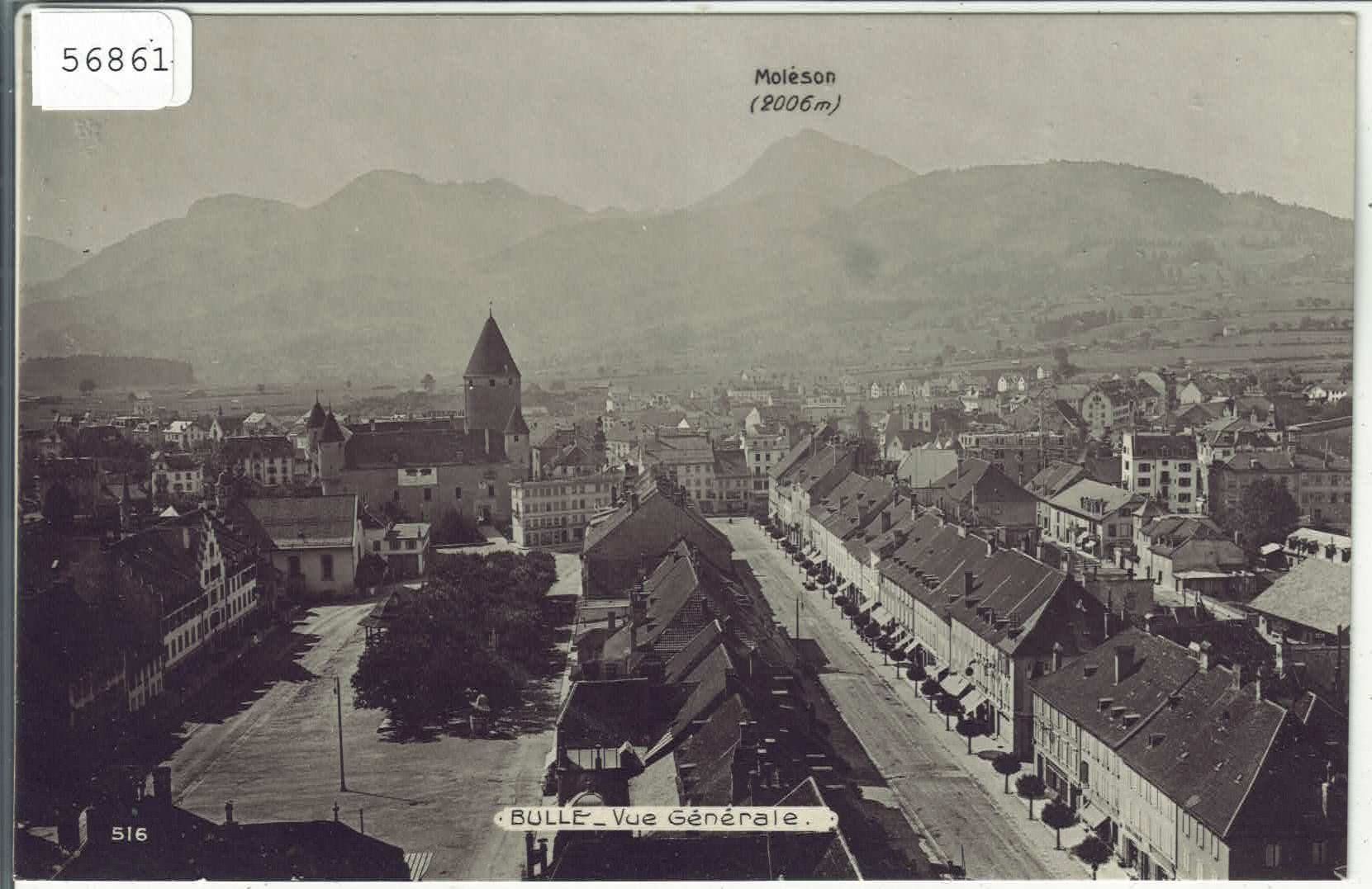 Cartoline postali: Bulle - Vue generale – Difettoso da Ettingen venduto da Kartenplanet