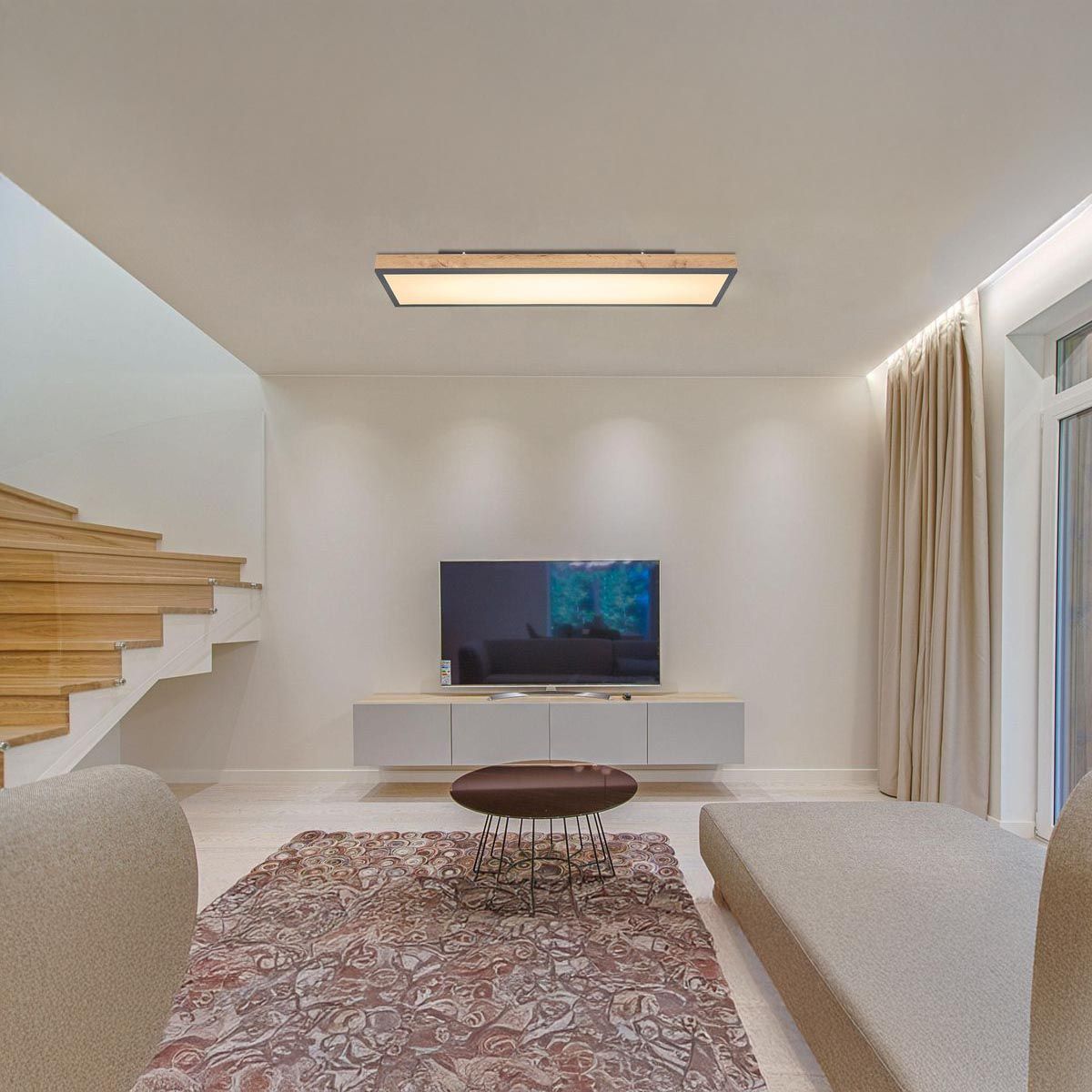 Lustres & lampes de plafonds: LED Deckenleuchte, Flach, 120 cm x 30 cm – Neuf (Voir description) à Kreuzlingen par Smart-Light 1