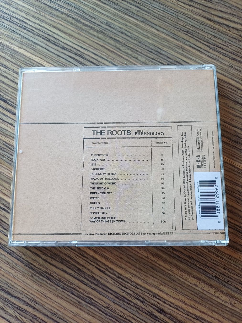 CD: The Roots "Phrenology" CD – Usato da Begnins venduto da Drastic-Sound 1