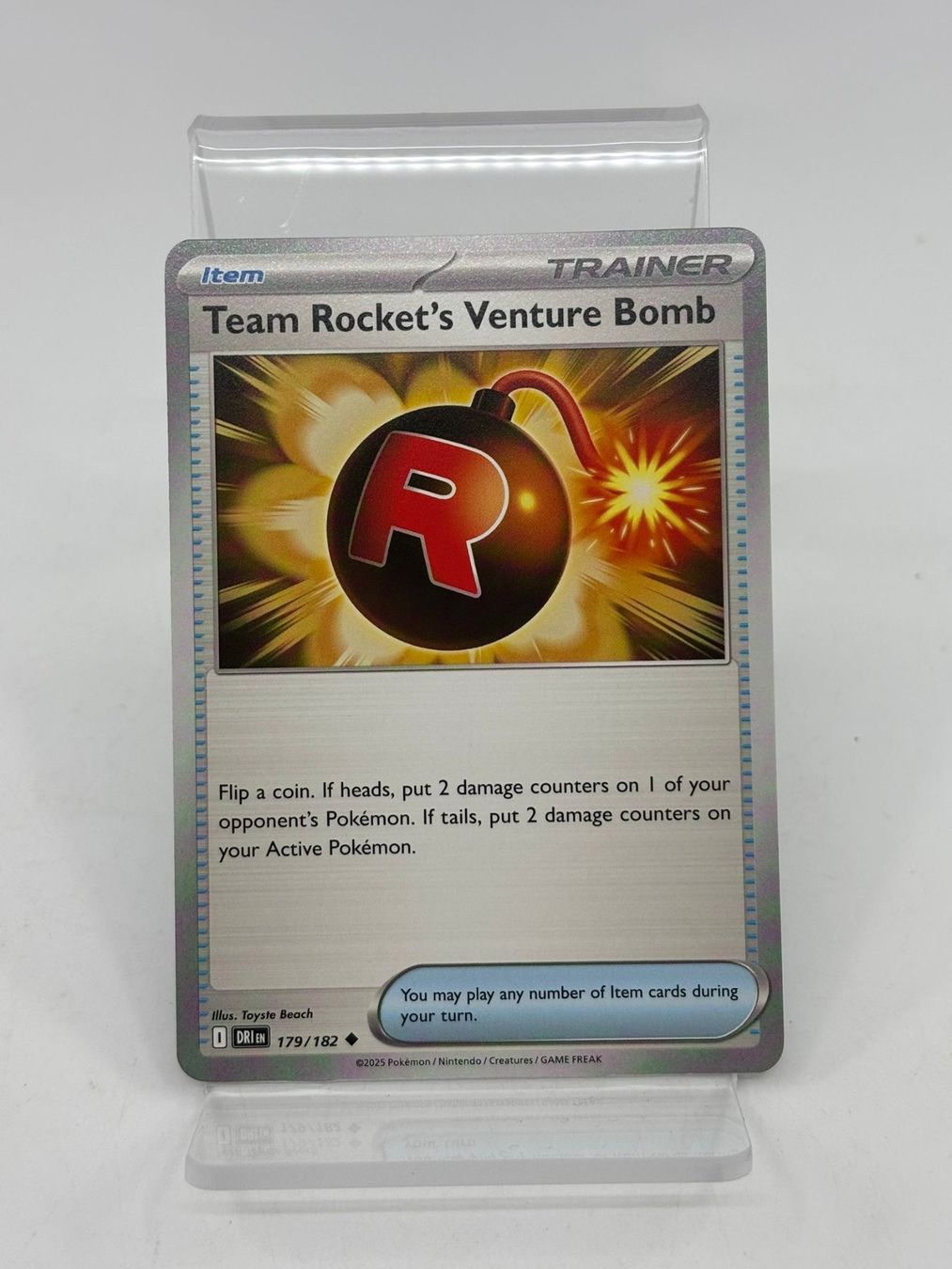 Pokémon Carte collezionabili: Pokemon Team Rocket's Venture Bomb – Usato da Herisau venduto da Pokemon2026