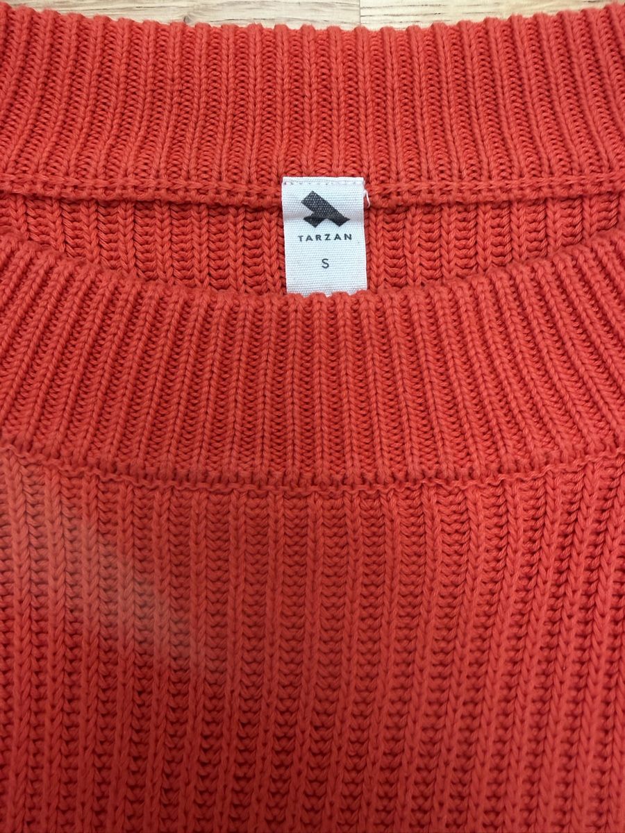 Pullover & Sweatshirts: Orange Roter Baumwollpullover von Tarzan Gr. S – Gebraucht aus Münchenstein von Ladypink7 2