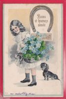 PRÄGEKARTE, BONNE ET HEUREUSE ANNÉE, 29.12.1906
