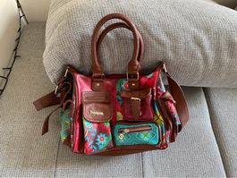 Desigual borsa colorata vintage y2k vivaci baguette ggl