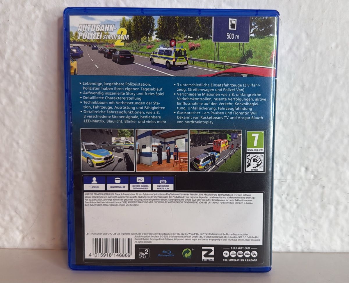 Sony Spiele: Autobahn Police Simulator 2 - PS4/PS5 Game – Gebraucht aus Ehrendingen von bubulence 1
