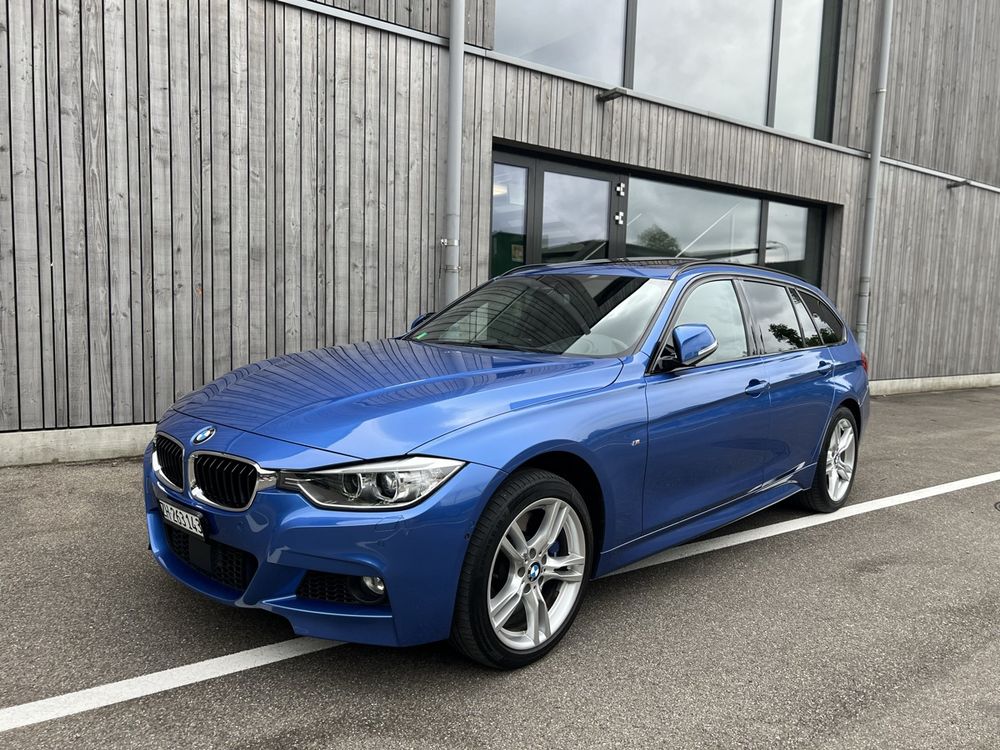 BMW 335i xDrive M-Sport in Estorilblau, High-End Austattung