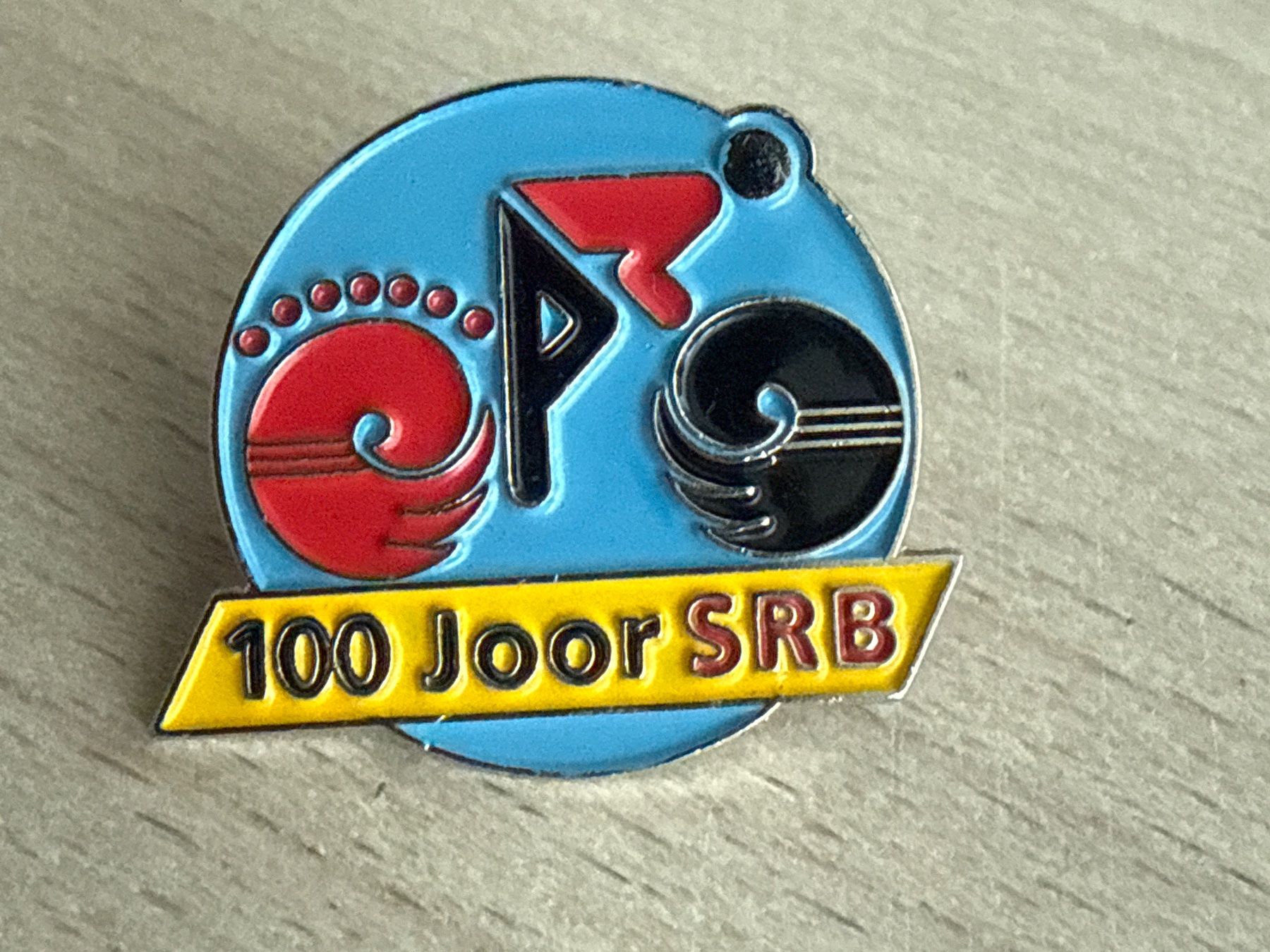 Plaketten & Abzeichen: Pin 100 Joor SRB – Gebraucht aus Glattbrugg von Schweigmatt