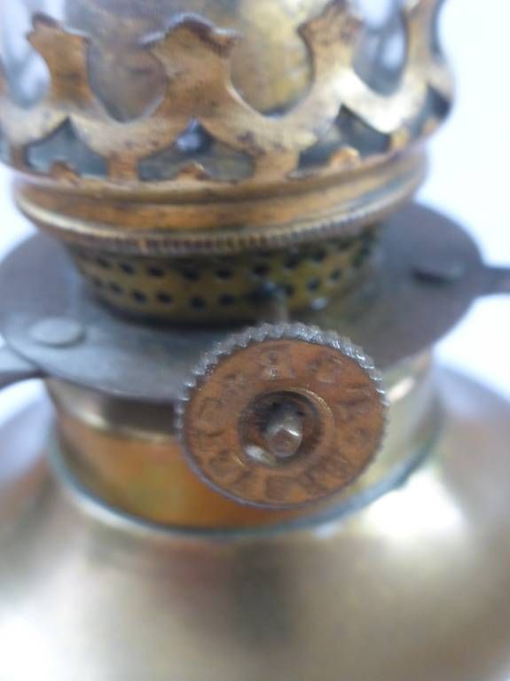 Lampade: Antike L & B Brevete Messing Petroleumlampe Jugendstil – Usato da Au SG venduto da Zogu 4