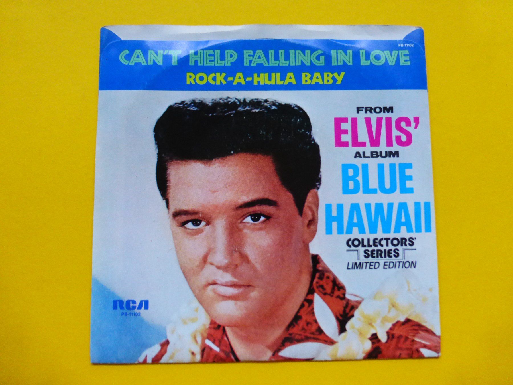 Schallplatten: ELVIS PRESLEY 7" CAN'T HELP FALLING IN LOVE – Gebraucht aus Zürich von  1