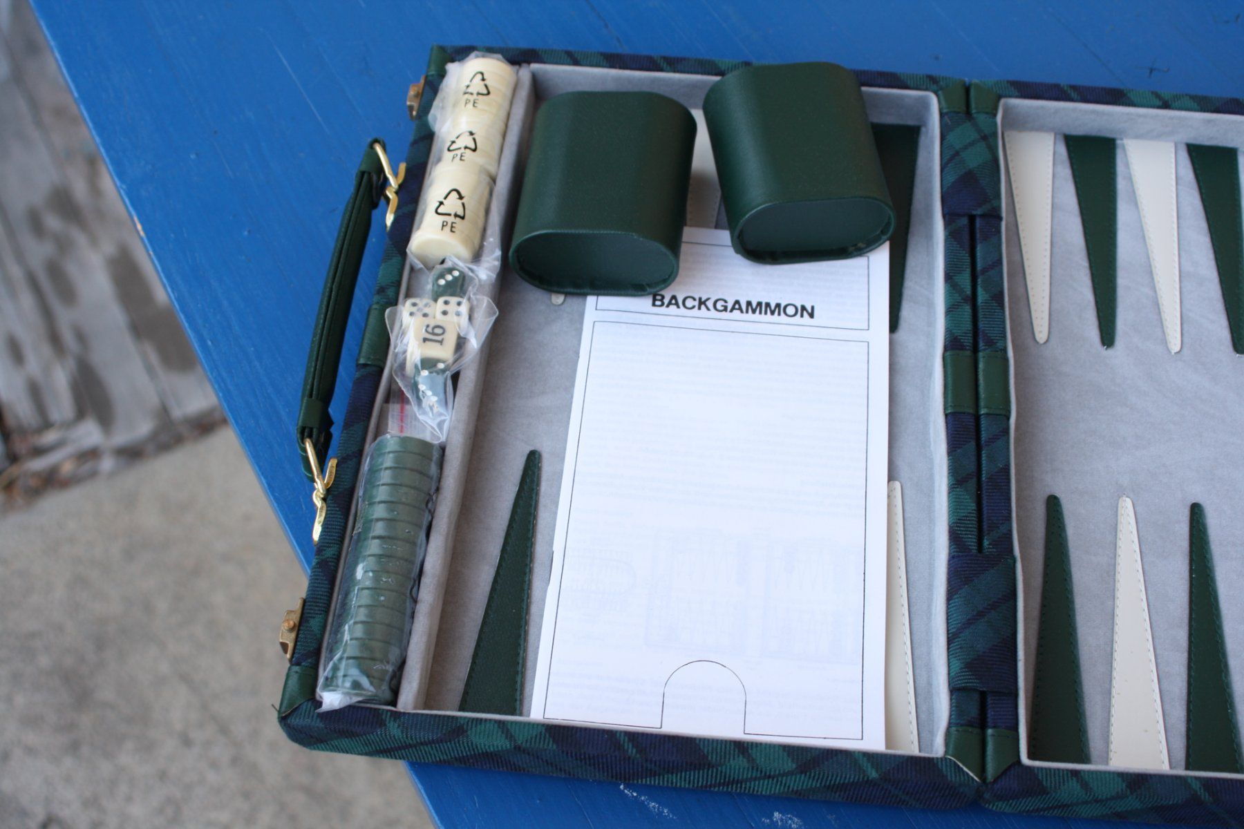 Giochi: BACKGAMMON SPIEL IM KÖFFERCHEN – Usato da Wauwil venduto da Pneuedy 6