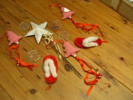 Weihnachts-Deko, 10 Teile, wie Bild