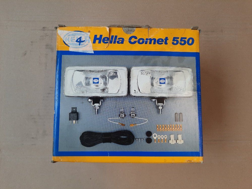 Fernscheinwerfer, Comet 550, Hella, gelb