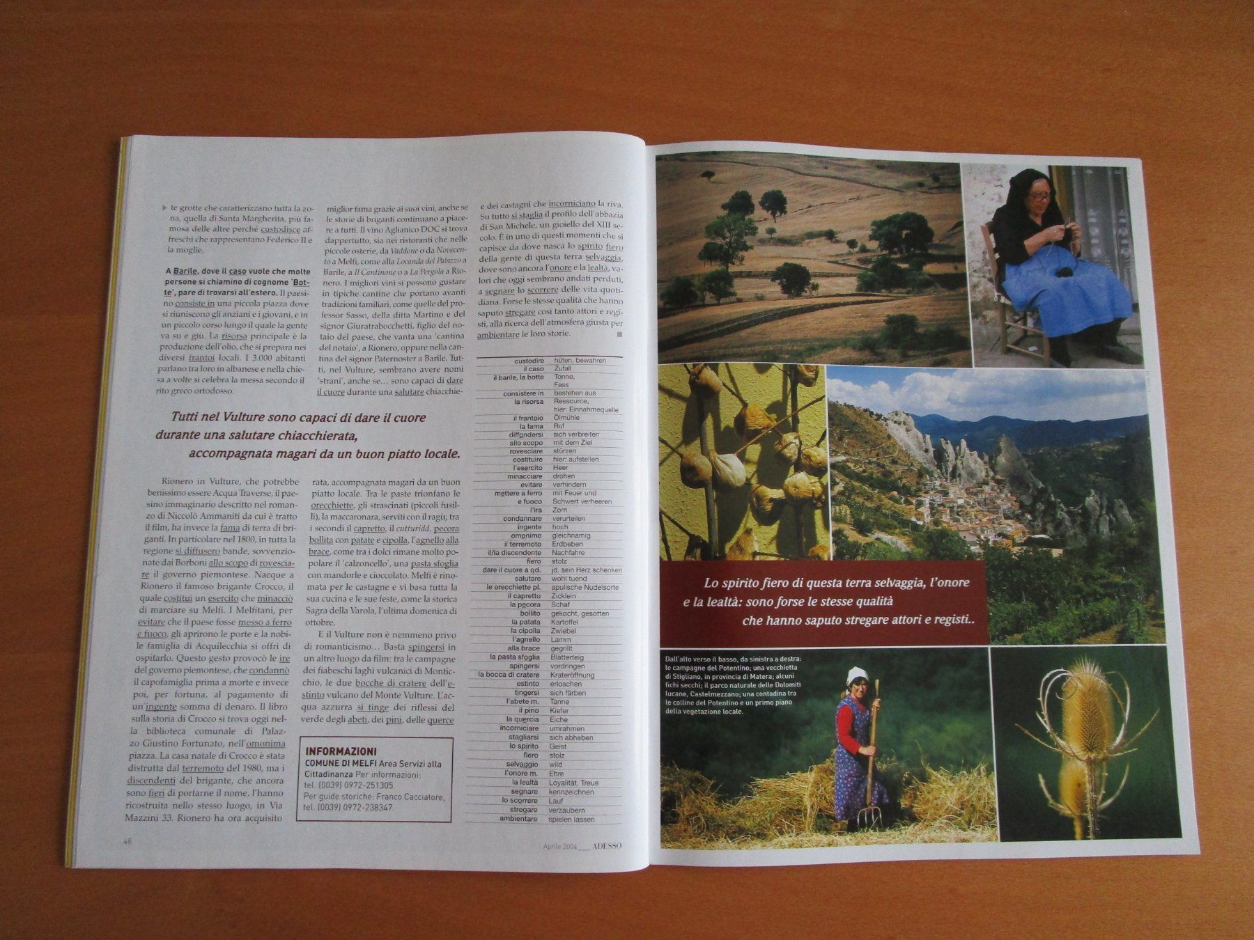 Zeitschriften & Magazine: Rivista: Adesso, aprile 2004 – Gebraucht aus Langenthal von majarose 3