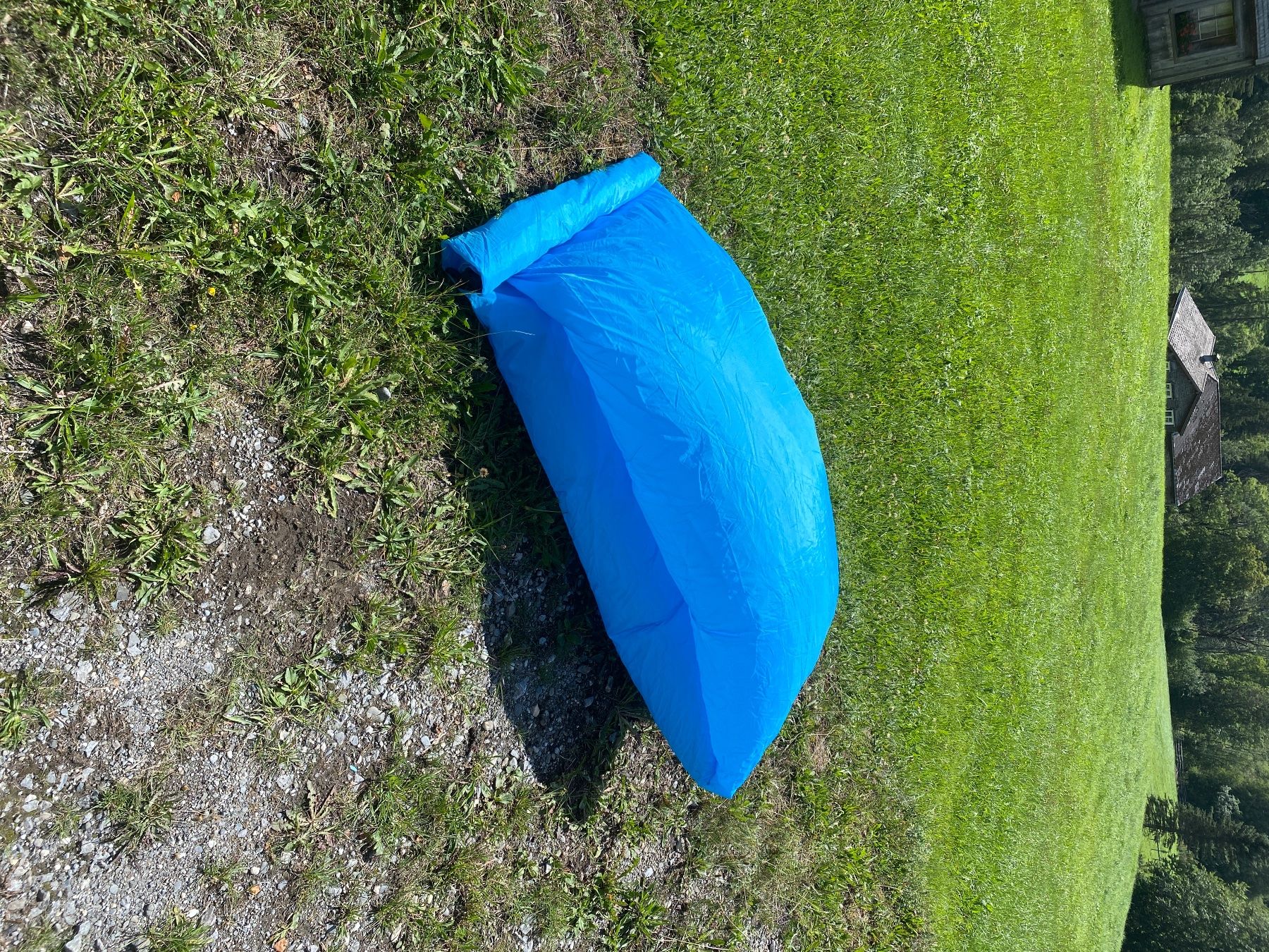 Chaises longues: Luftsofa Blau Outdoor Camping – D'occasion à Wildhaus par mandala10
