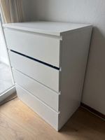 IKEA MALM Kommode mit 4 Schubladen (Weiss)