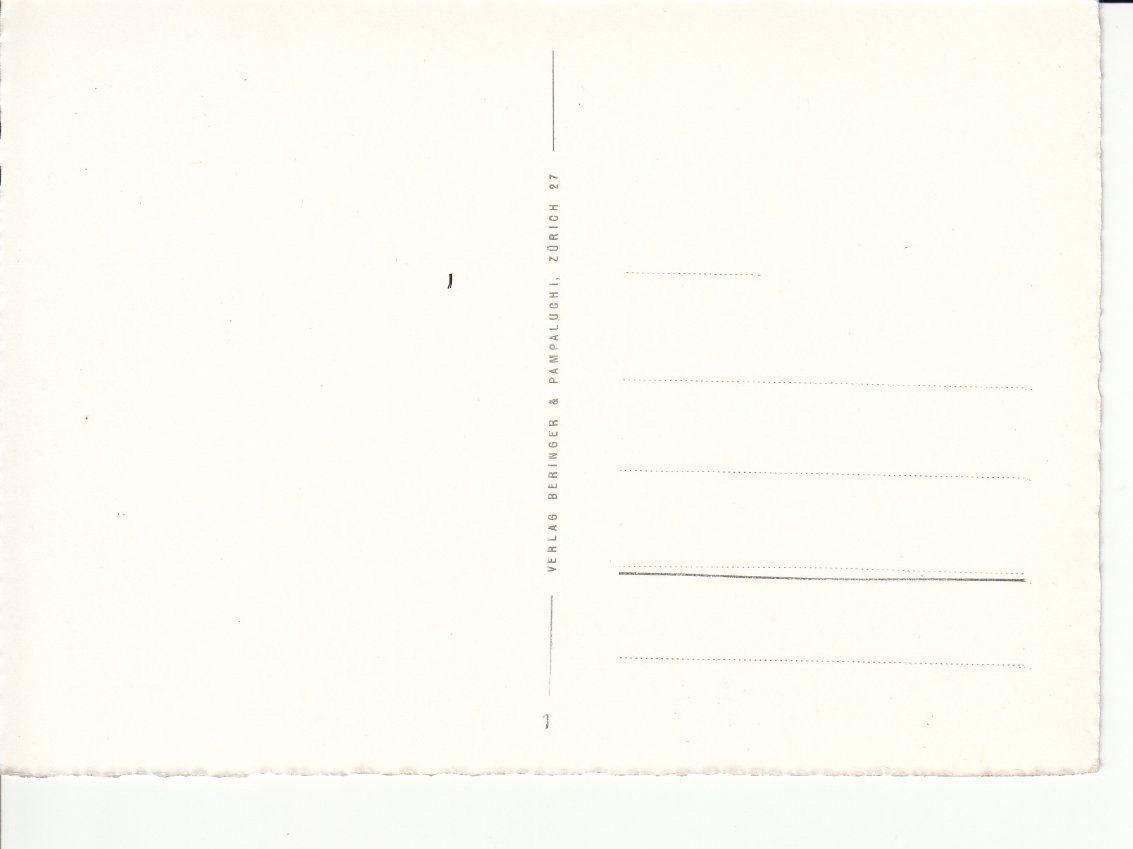 Ansichtskarten: Zürich Festbeflaggung, ca. 1955 – Gebraucht aus Bürglen TG von StampGraf 1
