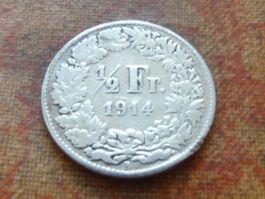 1/2 Fr. 1914  (B)