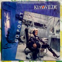 Kim Wilde Go For it 7" Single vinyl poster sleeve 1984 MCA