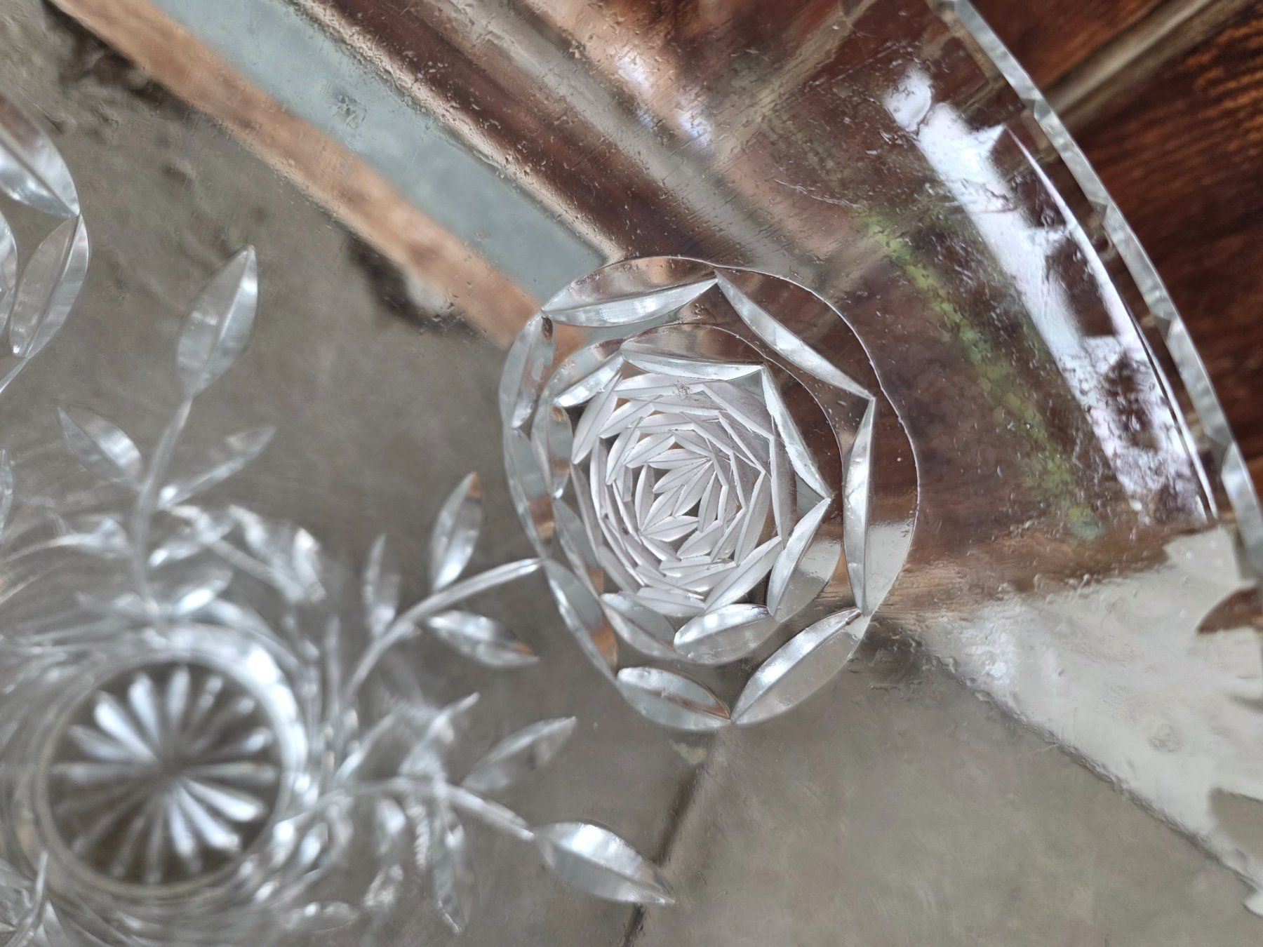Vasi & Recipienti: Kristall Glas Vase Rose 31 cm – Usato da Walterswil BE venduto da Lonitti 2