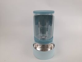 TIAKI Futter- und Wasserspender hellblau