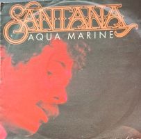 Vinyl-Single Santana - Aqua Marine
