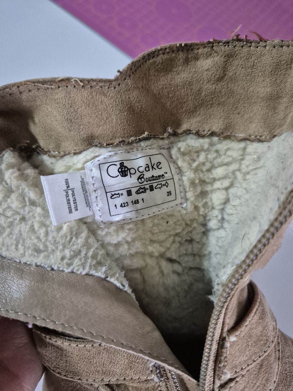 Chaussures filles: Stiefel leicht gefüttert 25 – D'occasion à Wynigen par La_Talpa 4