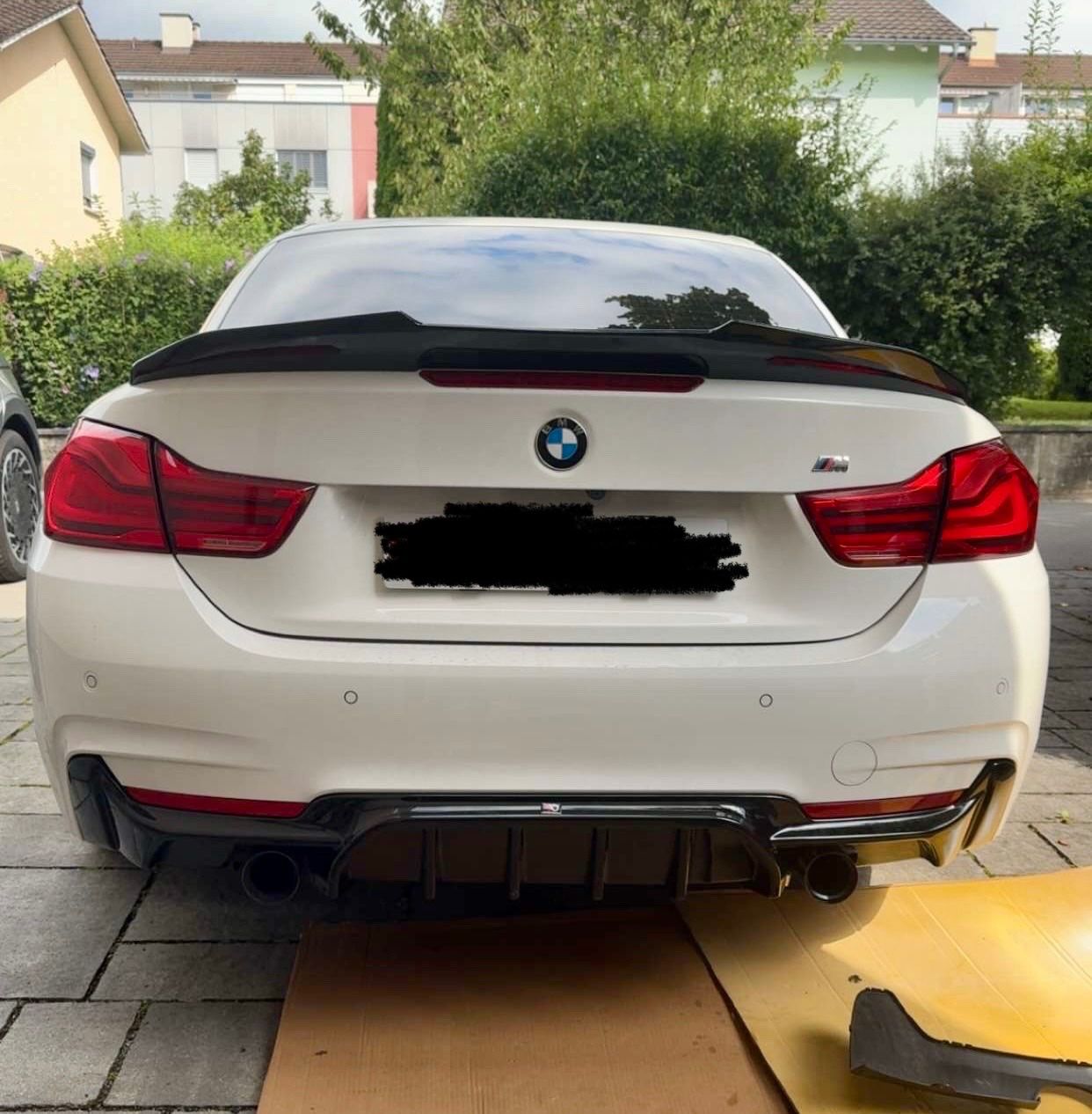 BMW Toutes les pièces auto: Maxton Design Diffuser für 4er BMW mit ABE – D'occasion à Buchs SG par Joel_
