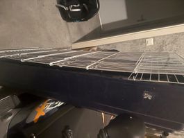 Cage pour rongeurs bleue avec grilles etat correct