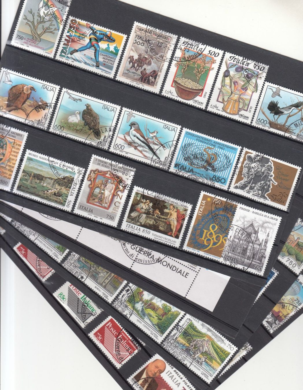Alle Briefmarken: Italien 1995 mit ET – Gebraucht aus Bürglen TG von StampGraf