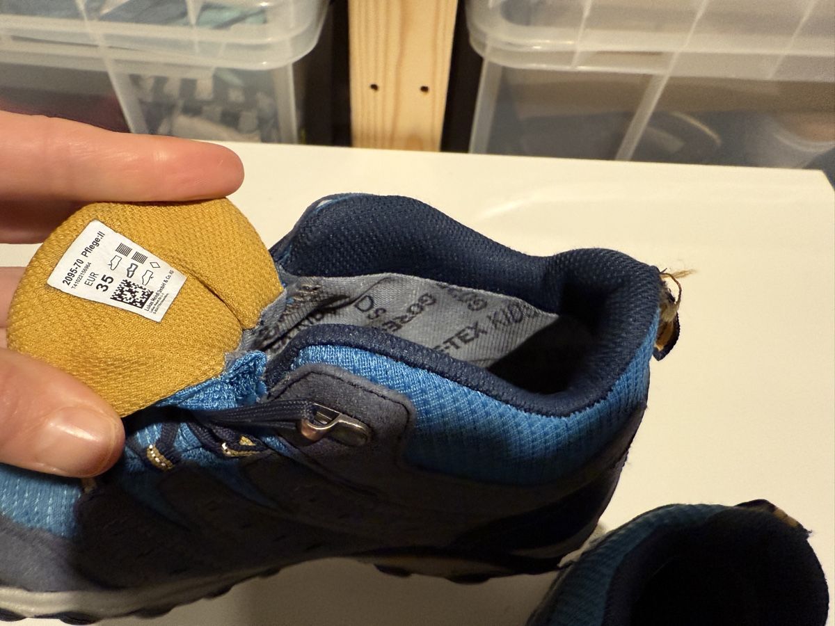 Meindl Scarpe da uomo: Meindl Wanderschuhe Gr. 35, Gore-Tex - Top Zustand – Usato da Lenzburg venduto da Reniss_ 6