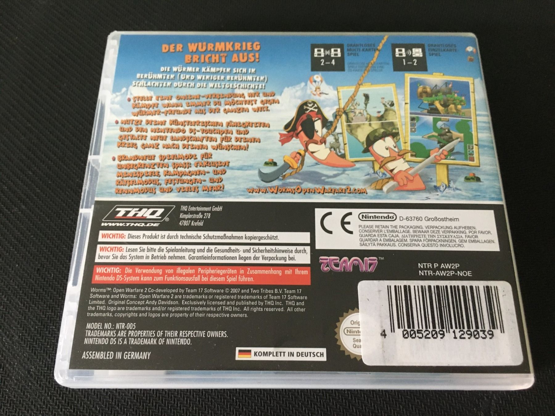 Nintendo Spiele: Worms open Warfare 2 für Nintendo DS – Gebraucht aus St.Gallen von MedienJoe 1