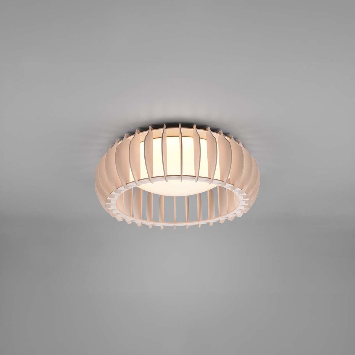 Lampadari & plafoniere: LED Deckenleuchte, Holzelemente, 40 cm Ø – Nuovo (secondo la descrizione) da Kreuzlingen venduto da Smart-Light
