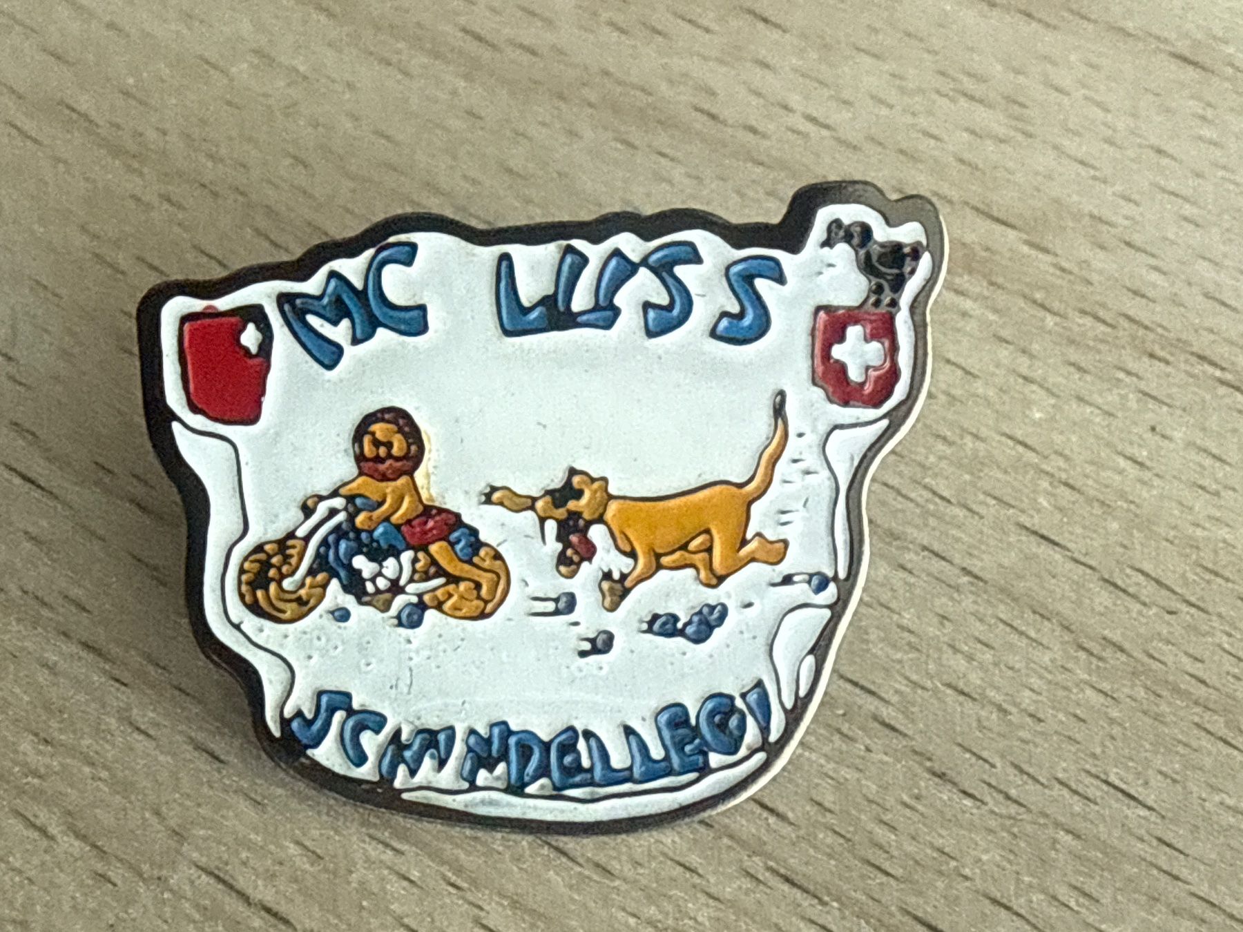 Placchette & Badge: Pin MC LUSS Schindellegi – Usato da Glattbrugg venduto da Schweigmatt