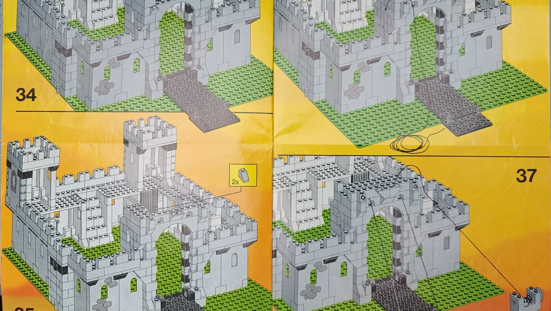 Lego Kit di costruzioni: LEGO Castle Anleitung / Instructions - 6080 – Usato da Muhen venduto da Legoholic 5