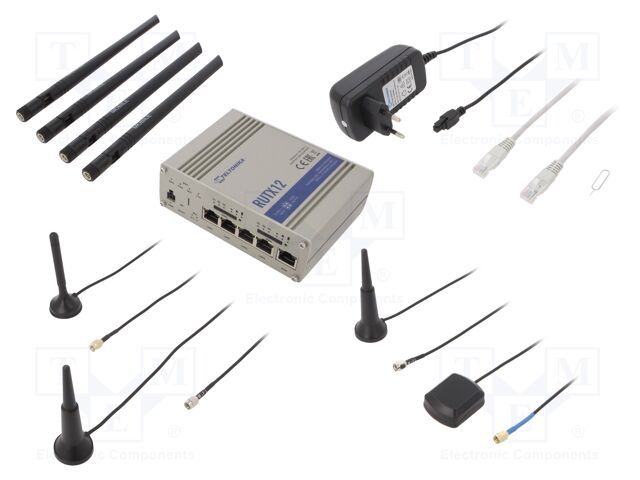 Teltonika Modems & Router: Teltonika RUTX12 - Wireless Router – Neu (gemäss Beschreibung) aus Tagelswangen von eduPro 5