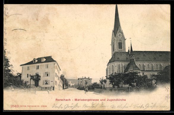Ansichtskarten: Rorschach, Mariabergstrasse und Jugendki – Gebraucht aus Berlin von bartko-reher